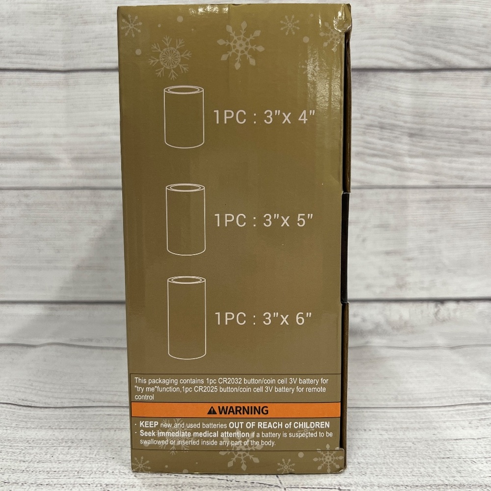 Flameless LED Candle Set - Picture 4 of 6